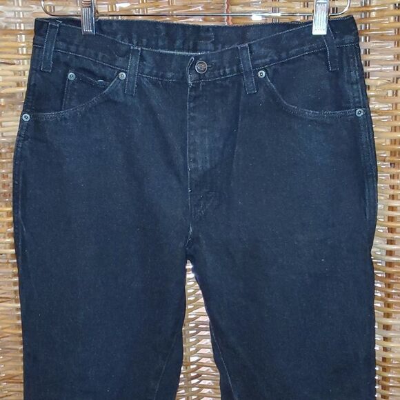 Dickies black denim jeans 34×30 read size note - Picture 2 of 9
